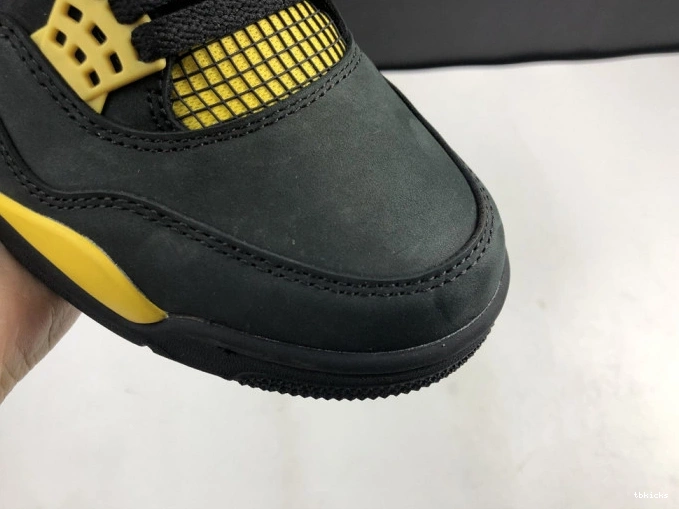 Rep TB Air 4 Retro Jordan Thunder 308497-008 0710